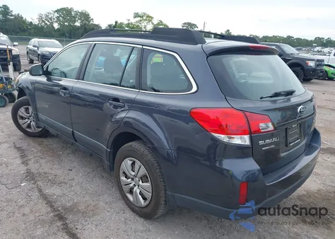 2013 Subaru Outback 2.5I z USA, uszkodzony, nr VIN 4S4BRCAC2D3235783
